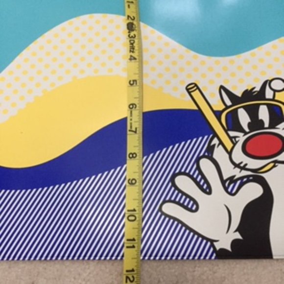 Warner Brothers - Looney Tunes Cartoon 4 Placemats – VINTAGE Y2K - Picture 10 of 13